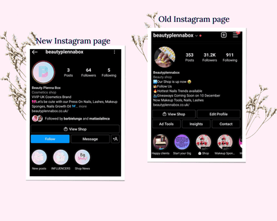 Instagram update