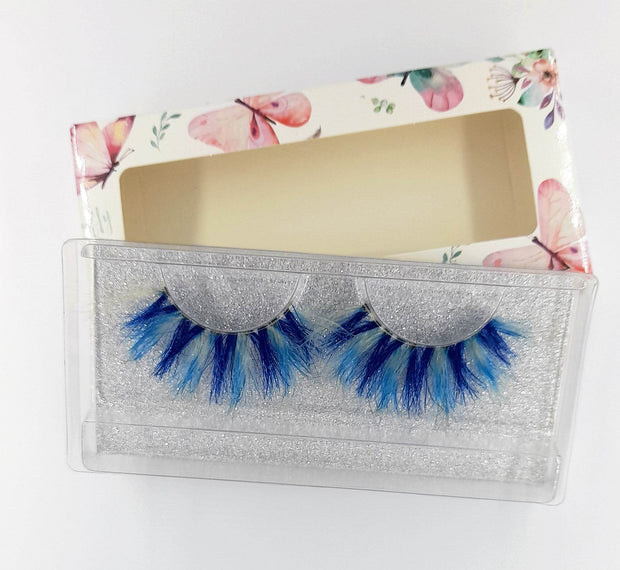 Adonis Blue Lashes - GirlieBoo 