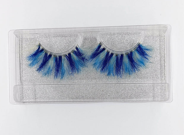 Adonis Blue Lashes - GirlieBoo 