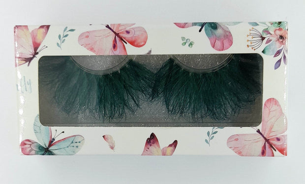Green Hairstreak Lashes - GirlieBoo 