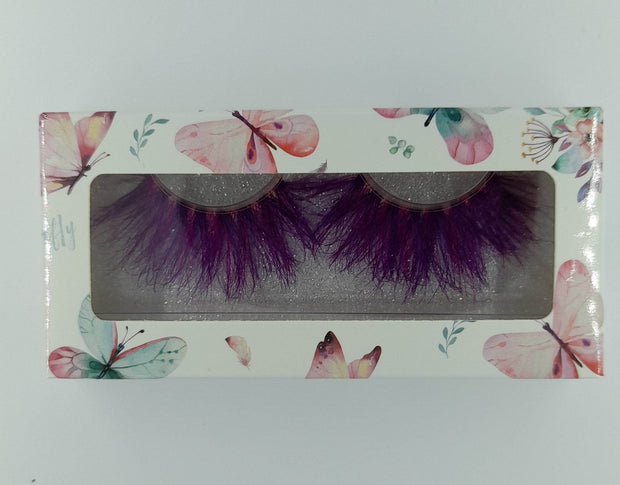 Purple Emperor Lashes - GirlieBoo 
