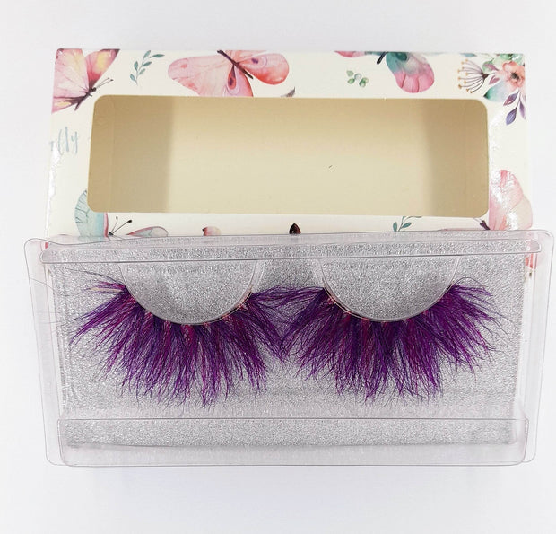 Purple Emperor Lashes - GirlieBoo 