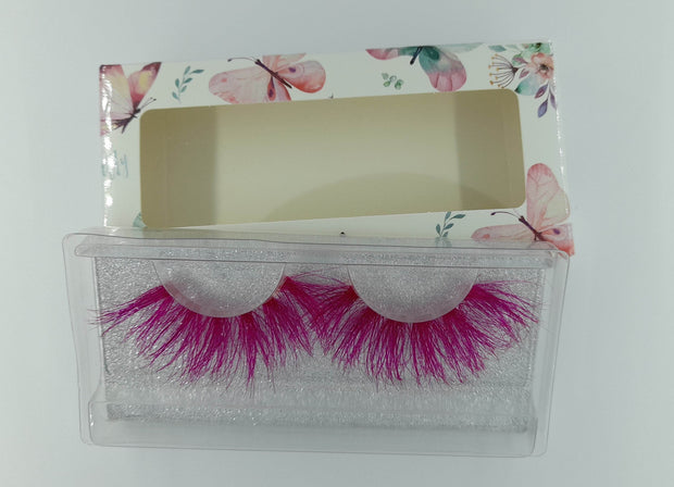 Rose Maple Moth XL Lashes - GirlieBoo 